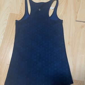 lululemon athletica Navy Blue Women's Tank Top